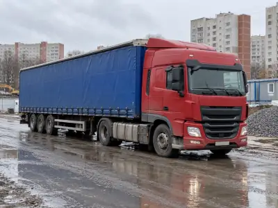 Шторная еврофура 20 т Тольятти — Волгоград, фото 2 — с другой стороны