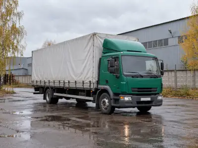 Тент 5 т Новороссийск — Тольятти, фото 1 — спереди