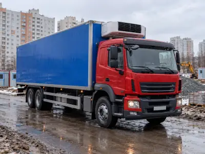 Рефрижератор 10 т Новосибирск — Волгоград, фото 2 — с другой стороны