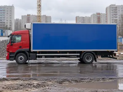 Рефрижератор 10 т Новосибирск — Волгоград, фото 3 — сбоку