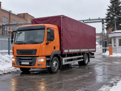 Тентованная фура 10 т Омск — Новороссийск, фото 2 — с другой стороны