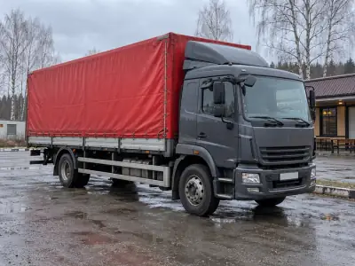 Тентованная фура 10 т Тольятти — Воронеж, фото 2 — с другой стороны