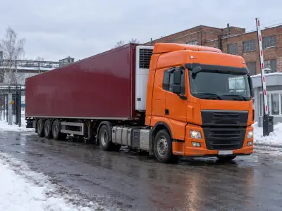 Реф-еврофура 20 т Тюмень — Омск, фото 1 — спереди
