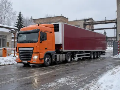 Реф-еврофура 20 т Тюмень — Омск, фото 2 — с другой стороны