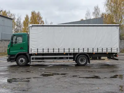 Шторная фура 10 т Воронеж — Старый Оскол, фото 3 — сбоку