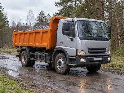 Самосвал 10 т Уфа — Тюмень, фото 2 — с другой стороны