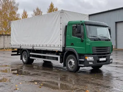 Тентованная фура 10 т Самара — Ростов-на-Дону, фото 2 — с другой стороны