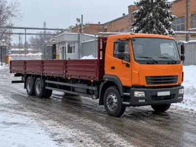 Бортовой 7 т Тюмень — Уфа, фото 1 — спереди