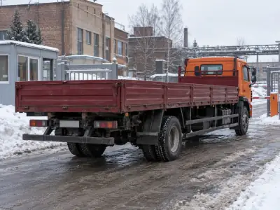 Бортовой 7 т Тюмень — Уфа, фото 4 — сзади
