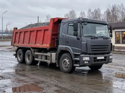 Самосвал 20 т Псков — Санкт-Петербург, фото 2 — с другой стороны