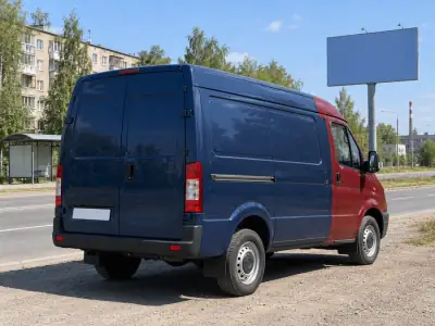 Фургон 1.5 т Воронеж — Москва, фото 4 — сзади