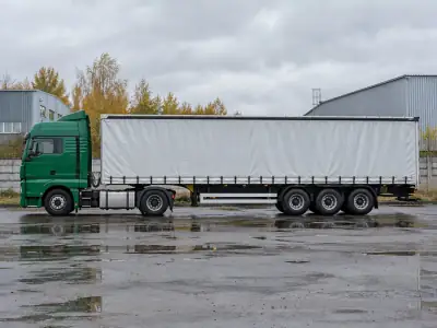 Шторная еврофура 20 т Москва — Красноярск, фото 3 — сбоку