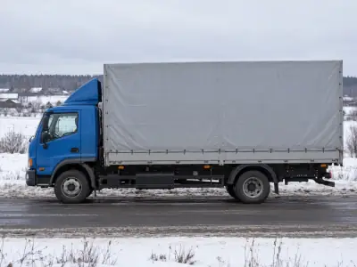 Тент 5 т Самара — Воронеж, фото 3 — сбоку