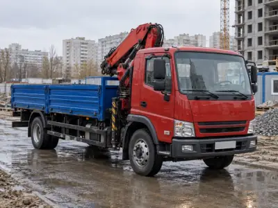 Манипулятор 5 т Санкт-Петербург — Воронеж, фото 2 — с другой стороны