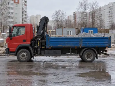 Манипулятор 5 т Санкт-Петербург — Воронеж, фото 3 — сбоку