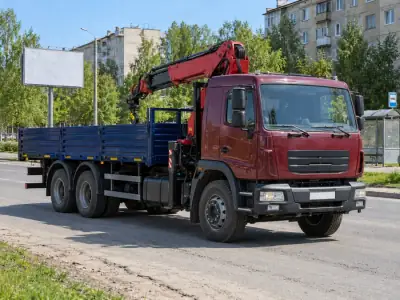 Манипулятор 10 т Волгоград — Уфа, фото 2 — с другой стороны
