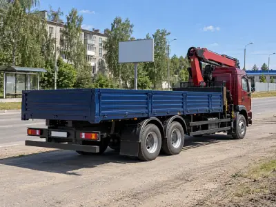 Манипулятор 10 т Волгоград — Уфа, фото 4 — сзади