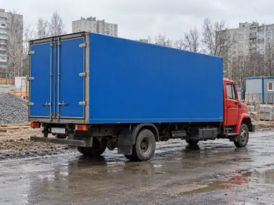 Фургон 5 т Краснодар — Новороссийск, фото 4 — сзади