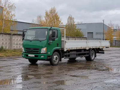 Бортовой 5 т Омск — Новосибирск, фото 1 — спереди