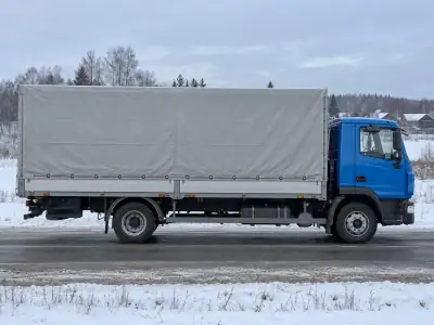 Тентованная фура 10 т Новосибирск — Тольятти, фото 1 — спереди