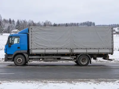 Тентованная фура 10 т Новосибирск — Тольятти, фото 3 — сбоку