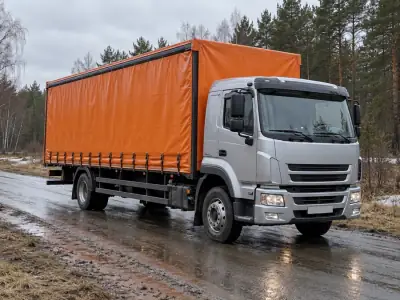 Шторная фура 10 т Уфа — Челябинск, фото 2 — с другой стороны