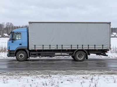 Шторная фура 10 т Владивосток — Москва, фото 3 — сбоку