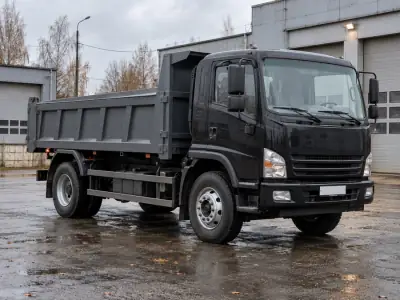 Самосвал 10 т Краснодар — Красноярск, фото 2 — с другой стороны