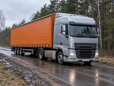 Шторная еврофура 20 т Нижневартовск — Тюмень, фото 2 — с другой стороны