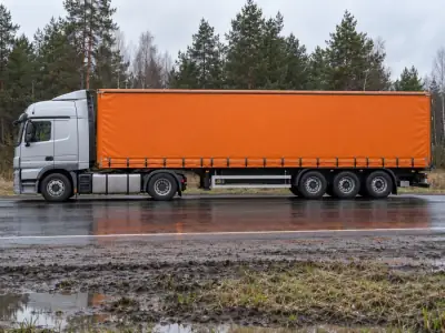 Шторная еврофура 20 т Нижневартовск — Тюмень, фото 3 — сбоку