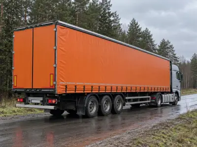 Шторная еврофура 20 т Нижневартовск — Тюмень, фото 4 — сзади