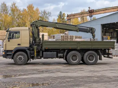 Манипулятор 10 т Новороссийск — Владивосток, фото 3 — сбоку