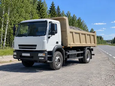 Самосвал 10 т Уфа — Новосибирск, фото 1 — спереди