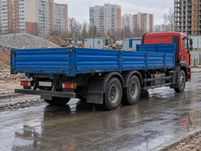 Бортовая фура 10 т Санкт-Петербург — Нижний Новгород, фото 4 — сзади
