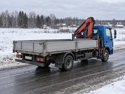 Манипулятор 5 т Пермь — Уфа, фото 4 — сзади