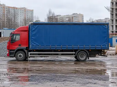 Шторная фура 10 т Воронеж — Курск, фото 3 — сбоку