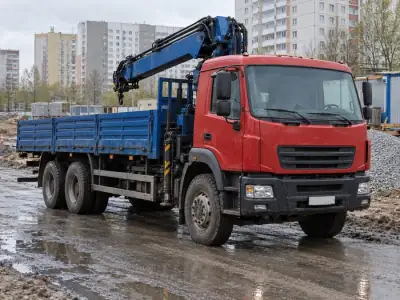Манипулятор 10 т Воронеж — Челябинск, фото 2 — с другой стороны