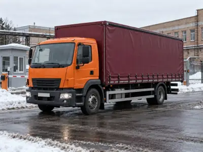 Шторная фура 10 т Уфа — Тюмень, фото 2 — с другой стороны