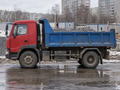 Самосвал 10 т Волгоград — Новосибирск, фото 3 — сбоку