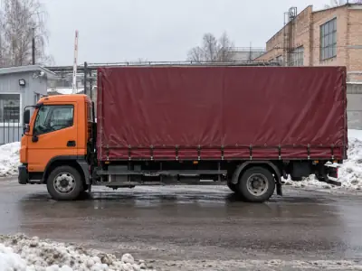 Тентованная фура 10 т Самара — Краснодар, фото 3 — сбоку