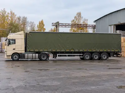 Шторная еврофура 20 т Самара — Новороссийск, фото 3 — сбоку