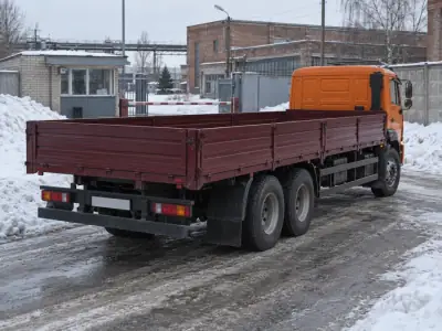 Бортовая фура 10 т Уфа — Санкт-Петербург, фото 4 — сзади