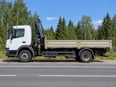 Манипулятор 5 т Самара — Тюмень, фото 3 — сбоку