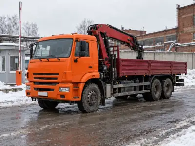 Манипулятор 10 т Пермь — Уфа, фото 2 — с другой стороны