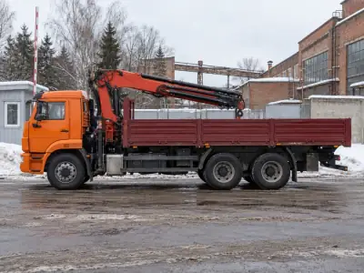 Манипулятор 10 т Пермь — Уфа, фото 3 — сбоку