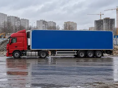 Реф-еврофура 20 т Новосибирск — Челябинск, фото 1 — спереди