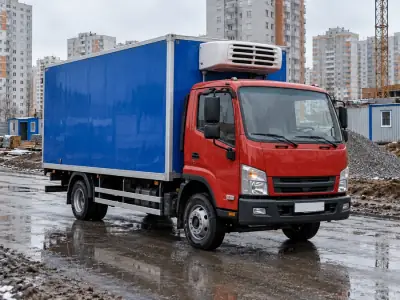 Рефрижератор 5 т Москва — Красноярск, фото 2 — с другой стороны