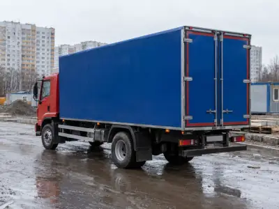 Рефрижератор 5 т Москва — Красноярск, фото 4 — сзади