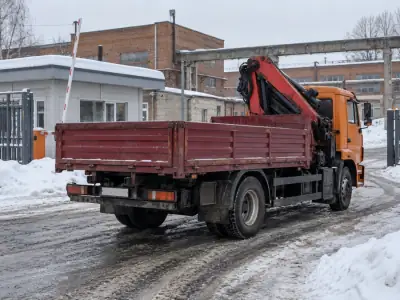 Манипулятор 5 т Воронеж — Новороссийск, фото 4 — сзади