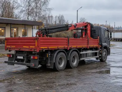 Манипулятор 10 т Новороссийск — Нижний Новгород, фото 1 — спереди